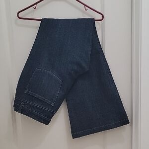 Mossimo Supply Co. Dark Blue Flare Jeans